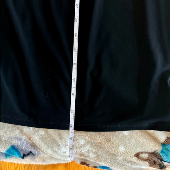 Super Nice Long Sleeved Black Dress w Sheer Sleeves size XS - Picture 5 of 6